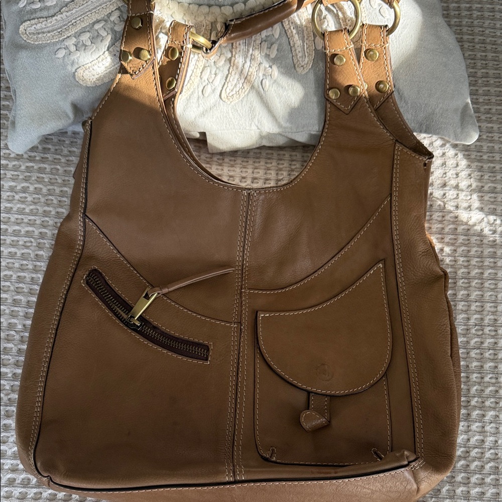 Brown Leather Women's Bag by Sundance